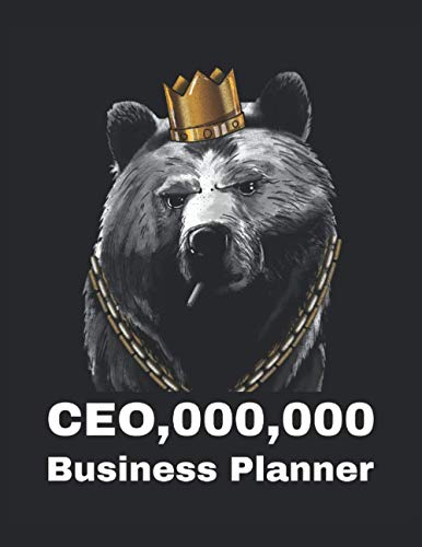 PDG Directeur général Business Planner: Planificateur pour petites entreprises et niveaux C |Définition d'objectifs et planification pour les propriétaires d'entreprise