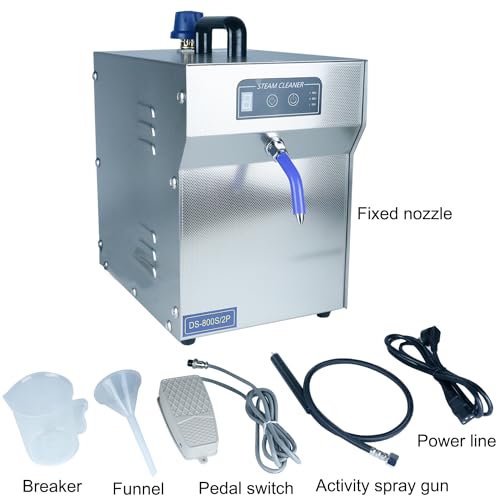 Tdrsuper 1300W Professional Jewelry Steam Cleaner 2L Stainless-Steel Jewelry Cleaning Machine For Silver & Gold High Pressure Gemstone Cleaning Steaming Machine For Jewelry Stores thumb #1