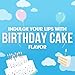 ChapStick Party Favors, Happy Birthday Cake Lip Balm Packs (30 Sticks) – Sweet, Creamy Vanilla Flavor, Fun Gifts for Teens & Adults, 0.15 Oz Ea