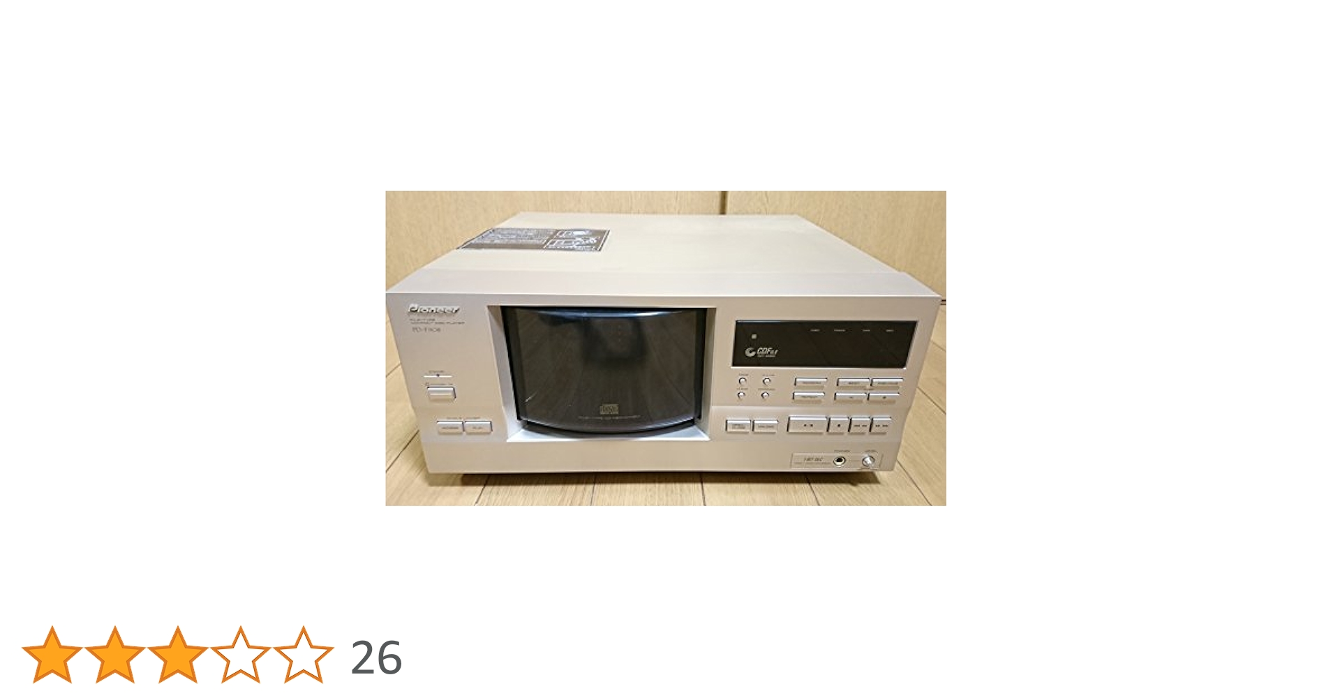 【動作】Pioneer PD-F908 101枚CDチェンジャー 動作】Pioneer PD-F908 101枚CDチェンジャー 美品】Pioneer PD