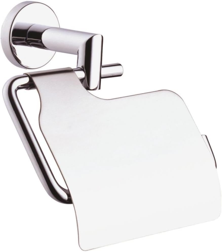 VitrA Minimax A44788 Kapaklı Tuvalet Kağıtlığı, Krom