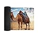 Camel Sky Desk Mat Non-Slip Laptop Writing Pad Large Keyboard Mousepad with Rubber Base 23.6