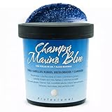 CHAMPÚ DE SAL para rubios, decolorados y canas. A base de sal marina que proporciona brillo, cuerpo y volumen a los cabellos finos. Tamaño 400 gr.