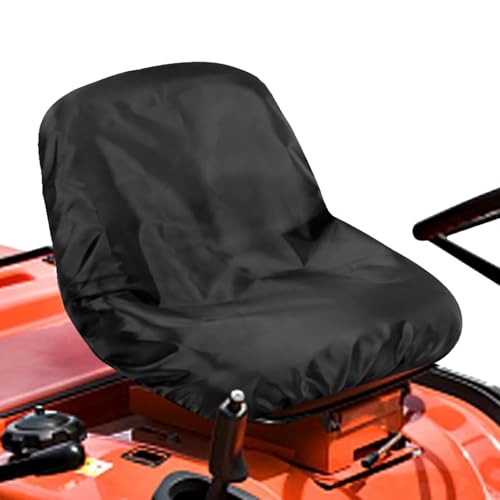 Housse de siège pour tracteur à gazon - Protection de siège imperméable pour tondeuse autoportée - Couverture complète comme partie extérieure pour...