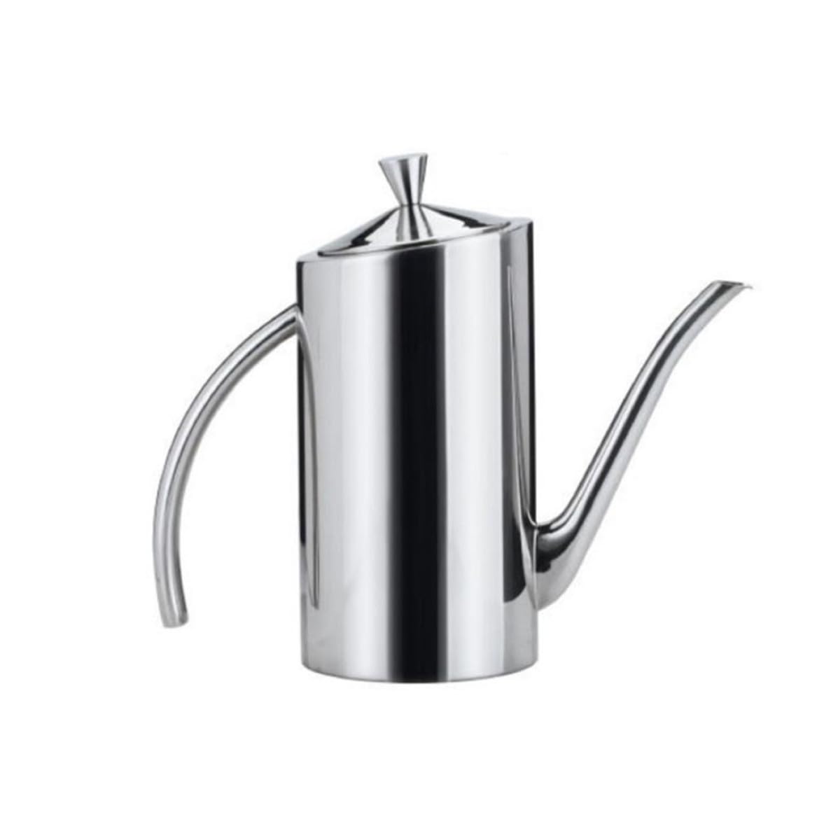 Healvian Dispenser Olio in Acciaio Inossidabile 500ml Bottiglia Antigoccia per Cucina e Ristorante Controllo Olio e Contenitore per Condimenti Liquidi
