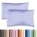 Queen Size Pillow Cases Set of 2 – Soft, Premium Quality Hypoallergenic Pillowcase Covers – Machine Washable Protectors – 20x40, 20x36 & 20x48 Pillows for Sleeping 2 Piece - Queen Size Pillow Case Set