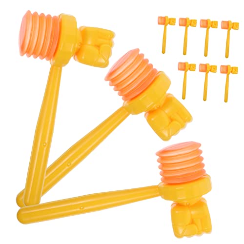 TOYANDONA 20 Peças Mini Martelo Mini Brinquedos Marretas De Madeira Para Crianças Martelo De Plástic