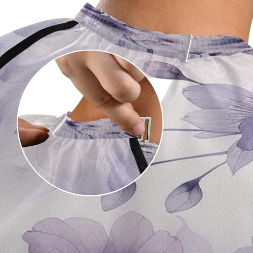 Capa de corte para cabello impermeable Qilmy 140x165 cm miniatura 7
