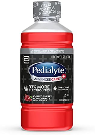 Pedialyte AdvancedCare Plus Electrolyte Drink, Chilled Cherry Pomegranate
