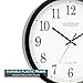 La Crosse Technology Wall Clock, Plastic, 14-inch Dia. (WT-3143A) (WT-3143A-INT)