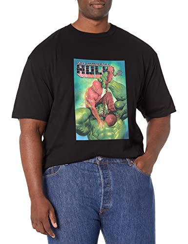 T-shirt Marvel Immortal Hulk Nov18 pour homme en coton noir
