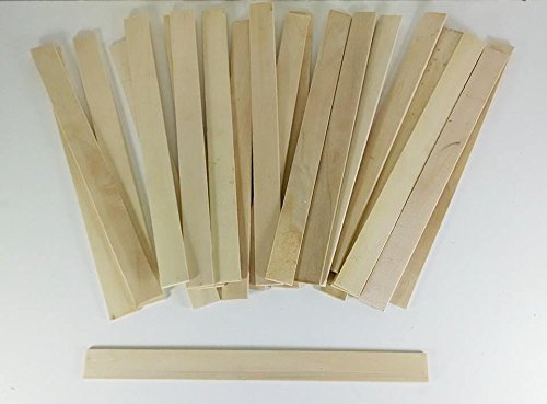 100 Pack of 12" Wooden Stir Sticks