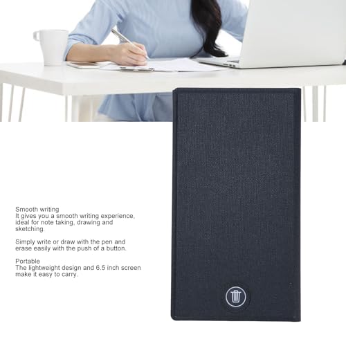 Tableta de escritura LCD de 6,5 pulgadas, tablero para dibujar y tomar notas, reutilizable y borrable, ideal para dibujo, esbozos y anotaciones miniatura 2