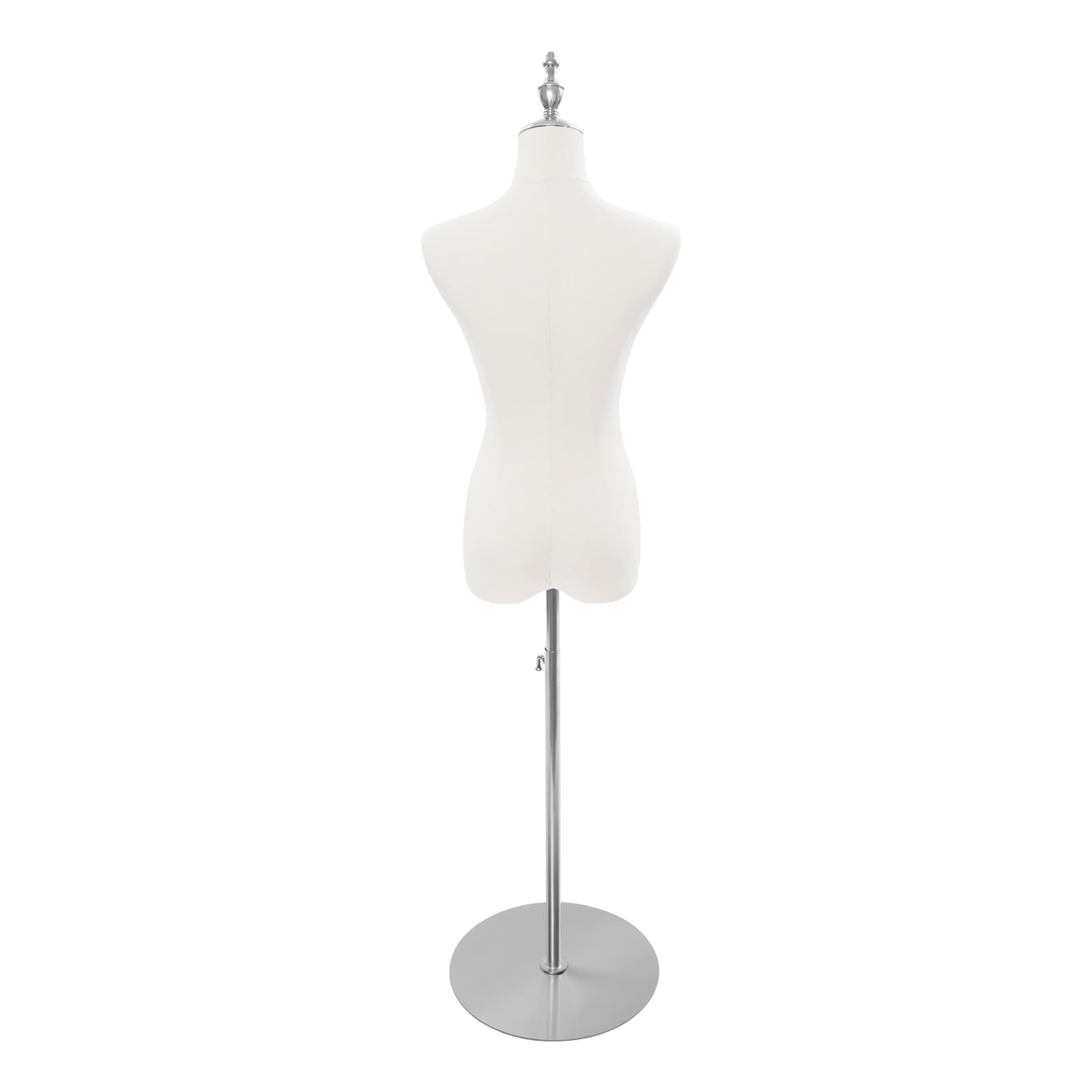 Manekin krawiecki, damski, z regulacją wysokości 70-130 cm, manekin wystawowy, popiersie krawieckie, popiersie krawieckie, nośność 30 kg, manekin na ubrania, manekin, biust do ateliera, butiku