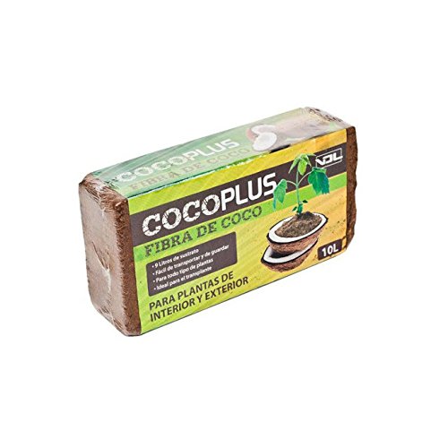 Sustrato / Bloque / Ladrillo de Fibra de coco deshidratado (650g-10L)