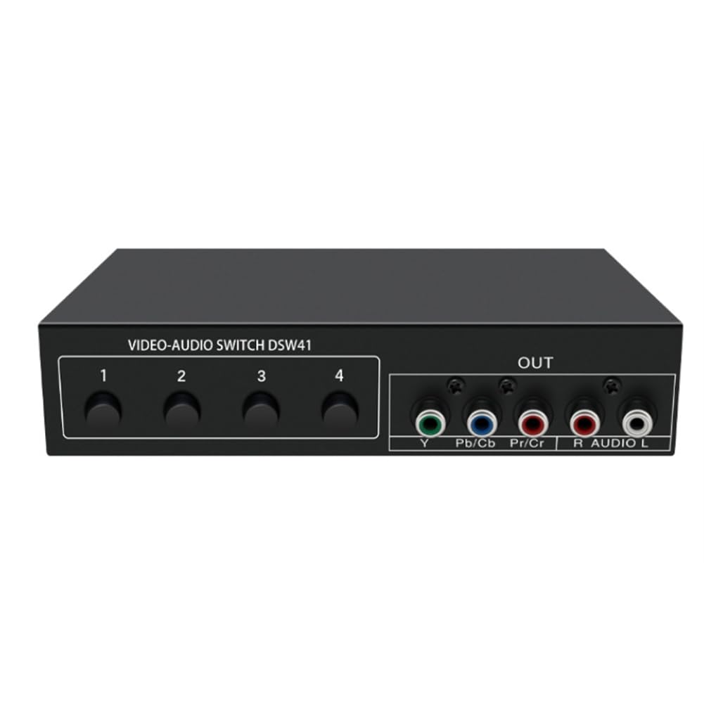 Selector de video componente YPbPr para conectar consolas retro en salones 8