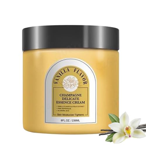 Omexry Champagne Lift Body Creme, Fragrance Lift Firming Body Cream, with Pink Pepperslim, Silky Moisturizer for Smooth Skin, Hydrates Dry Skin Arms & Legs (Vanilla, 1)