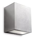 Farbe: Edelstahl Philips Ledino LED-Wandaussenleuchte Flagstone 1-flammig dimmbar 1 W, Edelstahl 172094716