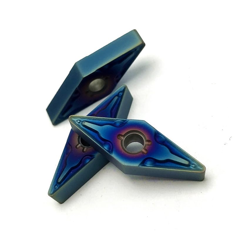 10 piezas VNMG160404 herramienta de torneado CNC miniatura 2