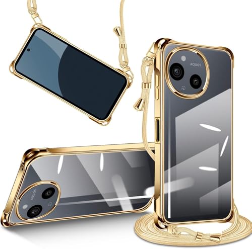 tuulaasii For SHARP AQUOS sense9 �P�[�X sense10 �P�[�X �N���A �V�����_�[ �V���[�v �A�N�I�X �Z���X 9/10 �J�o�[ SH-53E / SH-53F / SHG14 / SH-M29 / SH-M33 ���|�� 