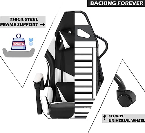 image for Rigall Gaming Chair Racing Office Computer Ergonomic Video Game Chair,