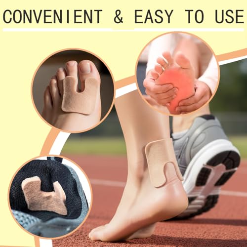 Image of 36 PCS U Shaped Felt Callus Cushions, Thick Oval Shape Adhesive Foot Pads Pain Relief Keep Protecting Calluses from Rubbing on Shoes Corn Pads Sticky for Feet