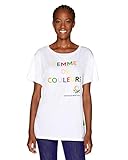 [ユナイテッドカラーズオブ ベネトン] トップス マルチカラーロゴサイドスリットポイントTシャツ・カットソー レディース ホワイト系その他 XS (国内S相当)