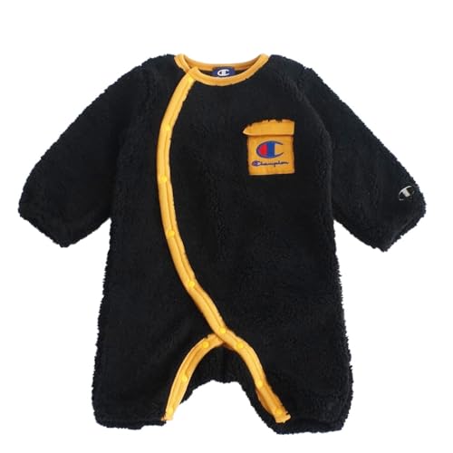 [チャンピオン] カバーオール マシュマロボア ベビー ブラック 60-70 - Champion - 商品画像