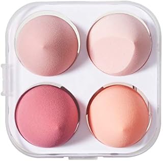 Juego de 4 esponjas de base de maquillaje con...