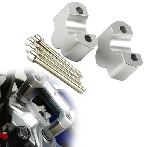 Adaptateur de serrage guidon G310R rehausseur en alu robuste