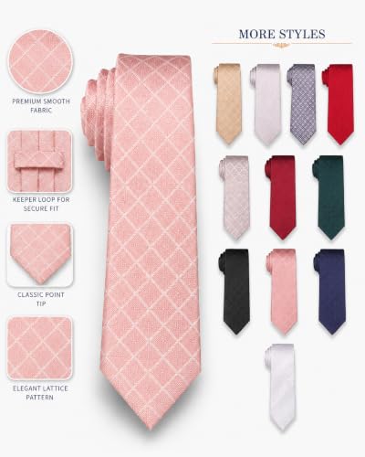 Image of WeiShang Neckties for Men, Classic Formal Tie