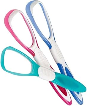 Soft plastic tongue cleaner pack of 3