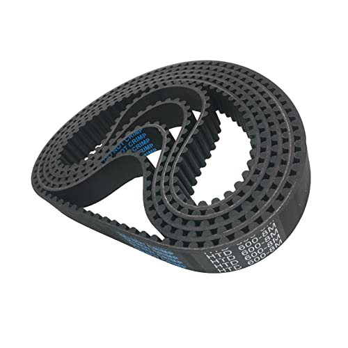 Courroie Synchrone De Distribution HTD 5M 475-5M 95 Dents - Boucle Fermée 475mm, Largeur 40mm En Caoutchouc Robuste (1 Pièce)