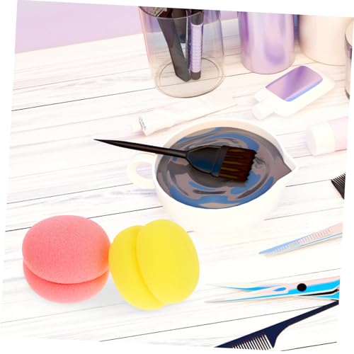 FOYTOKI 12pcs Soft Sponge Foam Hair Rollers Flexible Curlers for Styling Gentle Hair for Sleeping Travel and Parties Round Curlers for Women and Girls