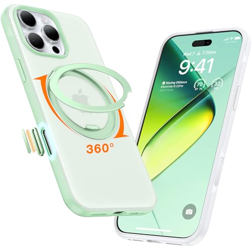 TORRAS iPhone 16 Pro Max p P[Xy掋xXgP[Xz@\360°]X^h 2025  ϏՌ }bg ΂݂Ȃ Yی Xgbvz[t magsafe CX[dΉ uOstand O3 