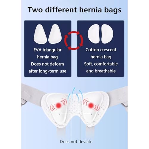 Faja para Hernia para Hombre y Mujer con Banda Elástica Ajustable y Almohadilla miniatura 3