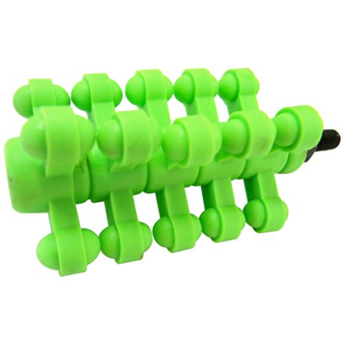 BowJax X-it Stabilizer, Neon Green, 4 3/8
