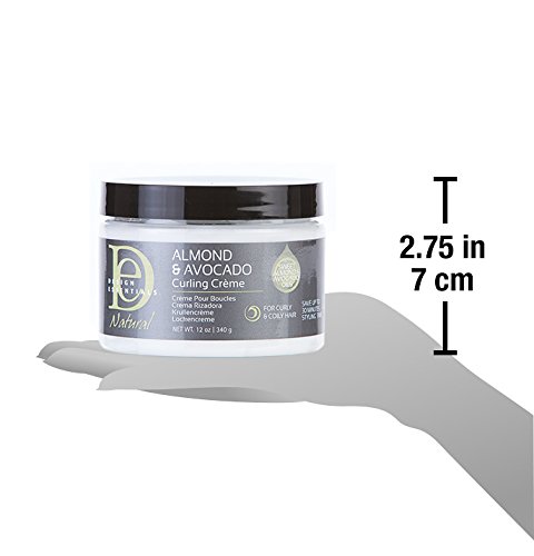 Design Essentials Natural Almond & Avocado Curling Creme, 12 Oz