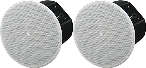 Yamaha VXC8W 8-inch in-Ceiling Speaker - White (Pair)