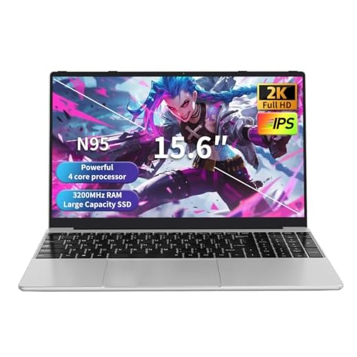 NEOBIHIER Gaming Laptop, N95, Gray