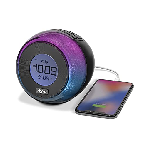 Ihome Im29 Color Changing Dual Alarm Fm Clock Radio With Usb Charging #TOP1