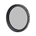 waka 52mm Circular Polarizer Filter CPL Lens Filter, Ultra Slim Polarizing Glass Filter MRC 16 Layers for Outdoor Photography