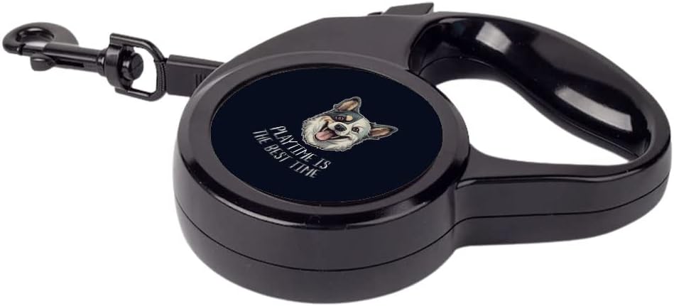Cute Funny Retractable Pet Leash - Illustration Leash - Unique Dog Leash - 197 inches