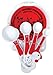 Boston Warehouse Rooster Measuring Spoons, Set of 4