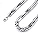 Produktbild FindChic massiv Panzerkette Edelstahl 6mm breit 51cm lang Herren Jungen Cuban link mit Geschenkebox für Weihnachten Valentinstag