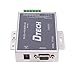 DTECH Active Isolated RS232 to RS485 RS422 Converter with RJ45 Serial Port Terminal Board Power Adapter DB9 Cable Optical Isolation Protection 2.5kV