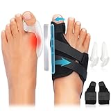 Orthèse Hallux Valgus Réglable, Attelle de Correction pour Hallux valgus, Conception Antidérapante pour un Maintien Ferme, Pour un Redressement Progressif de l'Orteil, Pour Femmes et Hommes
