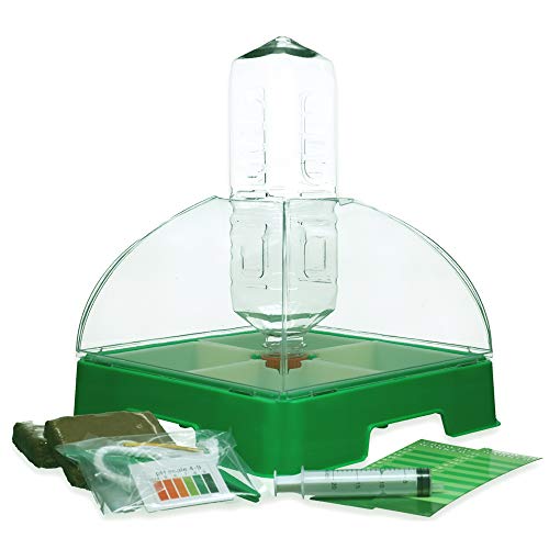 Preisvergleich Produktbild PEDUCATION HydroLab Bio Gartenlabor Experimentierkasten Ökosystem Keimlingsstation Gewächshaus