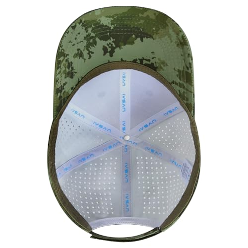 Image of UPF 50+ Performance Water Resistant Baseball Cap Lightweight Breathable Hat Golf Running Boat Hiking for Men Women