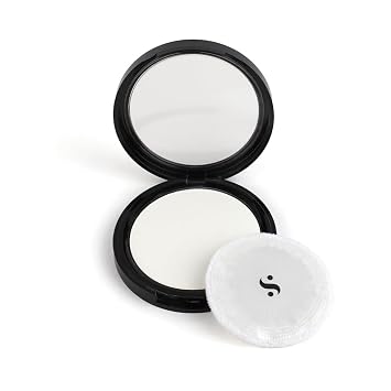 Stargazer Pressed Powder Compact 6g - White